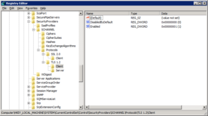 TLS1.2 registry